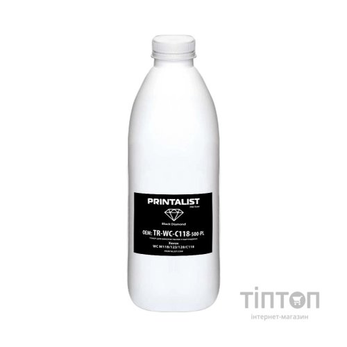 Тонер Xerox WC M118/123/128/C118, 500г Black Printalist (TR-WC-C118-500-PL)