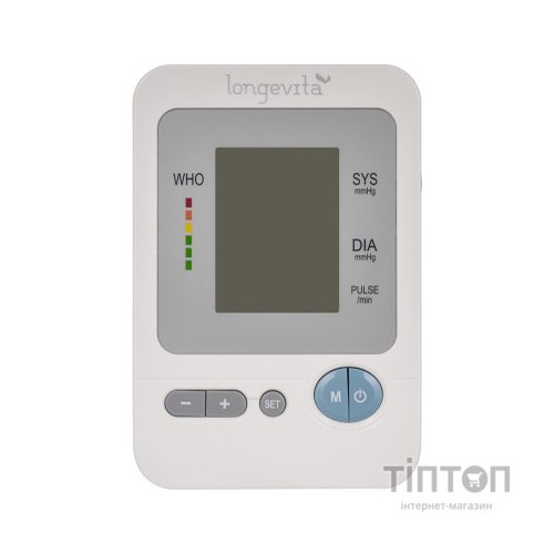 Тонометр Longevita Авт.вимір.артер.тиску LONGEVITA BP-1304 Авт.вимір.артер.тиску (BP-1304)
