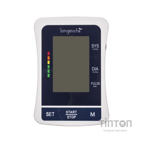 Тонометр Longevita Авт.вимір.артер.тиску LONGEVITA BP-1305 Авт.вимір.артер.тиску (BP-1305)