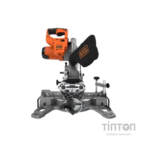 Торцювальна пила Black&Decker 1500 Вт, диск 216х30 мм, 4700 об/хв, XPS, вага 15 кг (BES701)