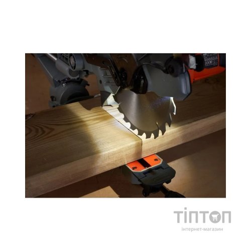 Торцювальна пила Black&Decker 1500 Вт, диск 216х30 мм, 4700 об/хв, XPS, вага 15 кг (BES701)