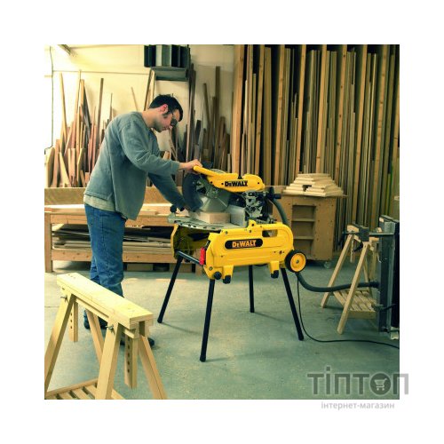 Торцювальна пила DeWALT 2000 Вт, 305х30мм, 4000 об/хв, вага 42 кг (D27107)