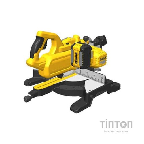 Торцювальна пила DeWALT 54В XR FLEXVOLT Li-Ion, 216х30 мм, XPS, 15 кг, 2x6Ah, TSTAK (DCS777T2)