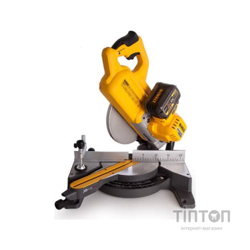 Торцювальна пила DeWALT 54В XR FLEXVOLT Li-Ion, 216х30 мм, XPS, 15 кг, 2x6Ah, TSTAK (DCS777T2)