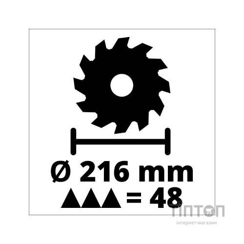 Торцювальна пила Einhell TC-MS 216 (4300370)