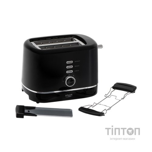 Тостер Adler AD 3224 black