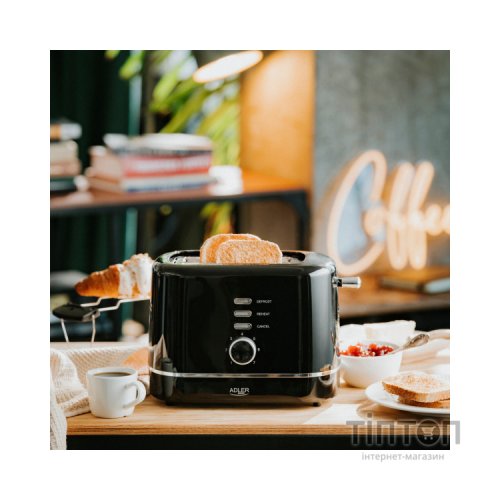 Тостер Adler AD 3224 black
