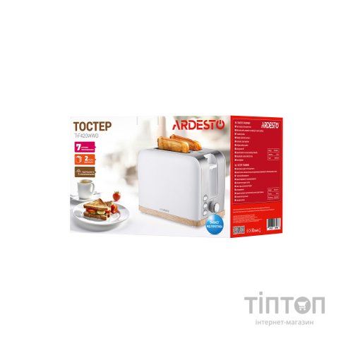 Тостер Ardesto T-F420WWD