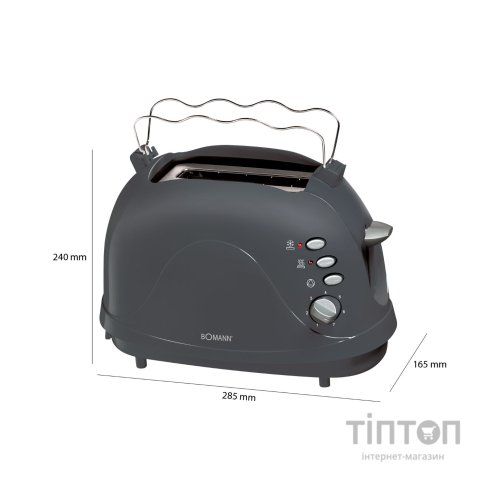 Тостер Bomann TA 246 CB grey