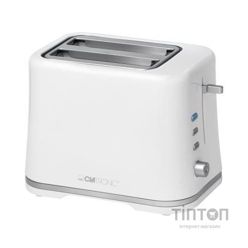 Тостер Clatronic TA 3554 white-silver (TA3554white-silver)