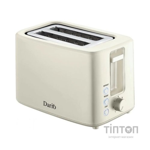 Тостер Dario DT1007 beige