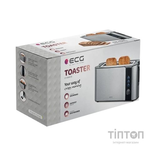 Тостер ECG ST 10630 SS