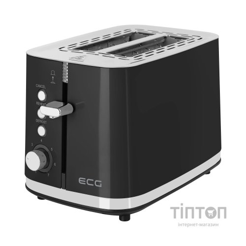 Тостер ECG ST 2766 Vintage Nero