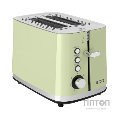 Тостер ECG ST 2766 Vintage Olive