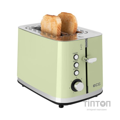 Тостер ECG ST 2766 Vintage Olive