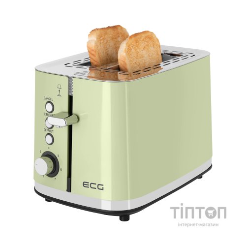 Тостер ECG ST 2766 Vintage Olive