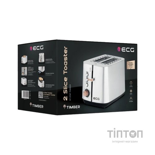 Тостер ECG ST 2767 Timber