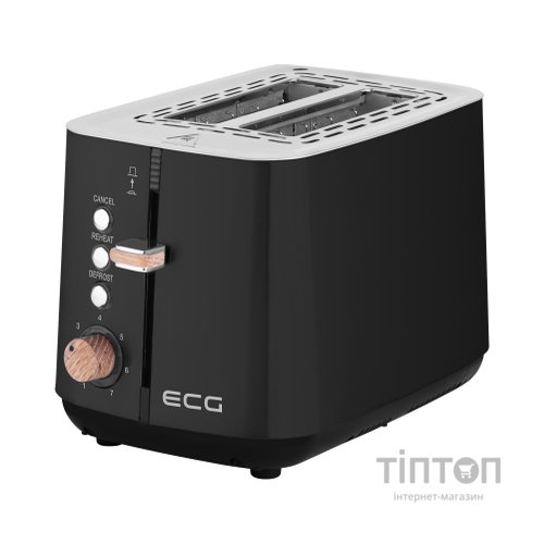 Тостер ECG ST 2768 Timber Black