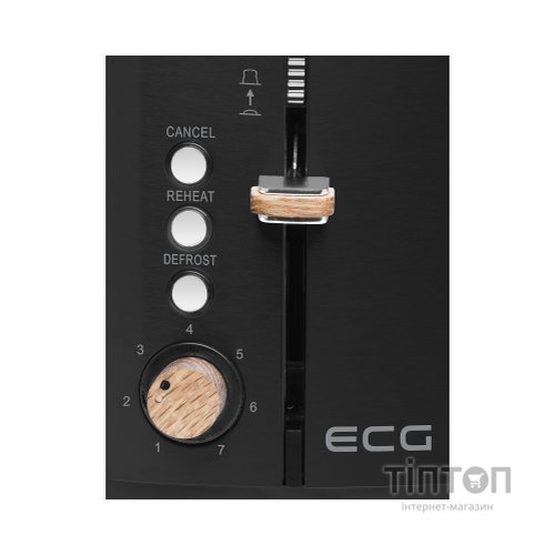 Тостер ECG ST 2768 Timber Black