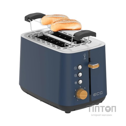 Тостер ECG ST 2768 Timber Petrol