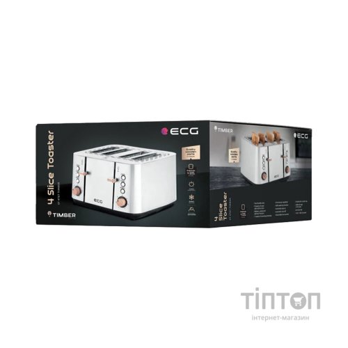 Тостер ECG ST 4767 Timber
