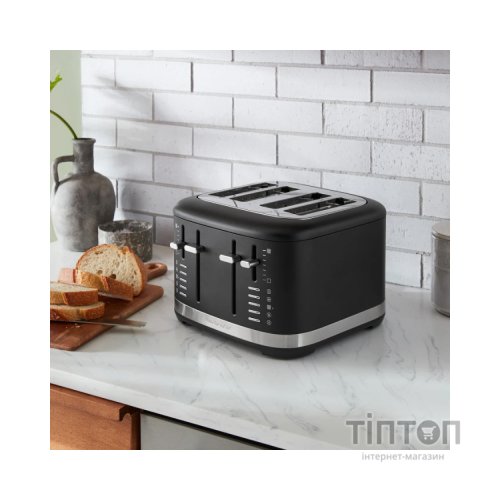 Тостер KitchenAid 5KMT4109EBM матовий чорний (5KMT4109EBM)