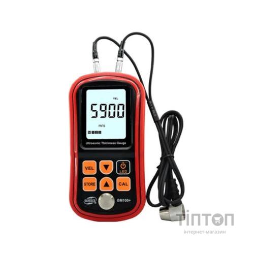 Товщиномір Benetech цифровий ультразвуковий 1,2-300мм (GM100X)