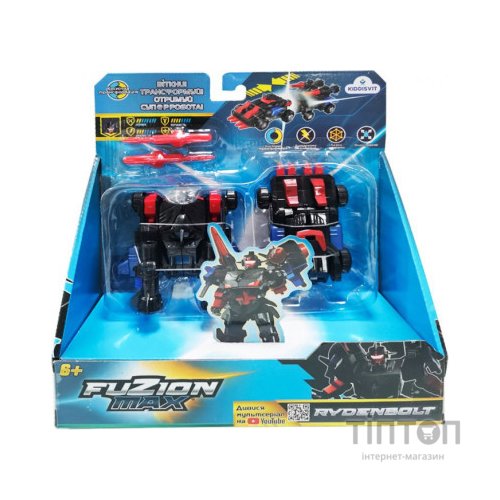 Трансформер Fuzion Max набір машинок Райденболт (54005)