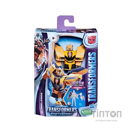 Трансформер Hasbro Transformers EarthSpark Deluxe Бамблбі (F6231_F6732)