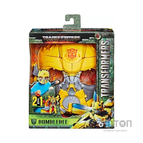 Трансформер Hasbro Transformers Rise of The Beasts Movie Bumblebee 2-in-1 Converting Roleplay Mask Action Figure (F4121_F4649)