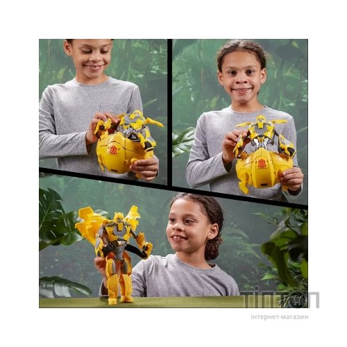 Трансформер Hasbro Transformers Rise of The Beasts Movie Bumblebee 2-in-1 Converting Roleplay Mask Action Figure (F4121_F4649)