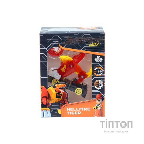 Трансформер Screechers Wild ! S4 L1 - Хелфаєр Тайгер (EU685102)
