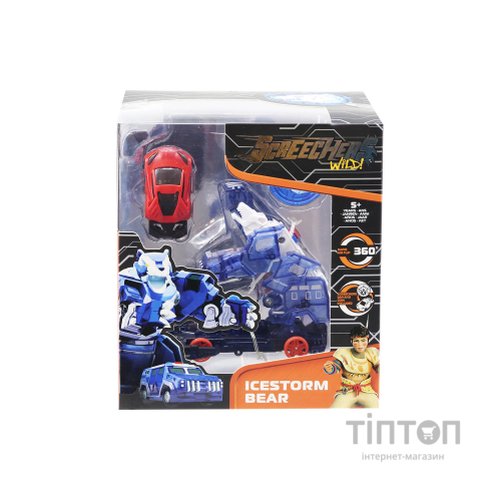 Трансформер Screechers Wild ! S4 L2 - Айссторм Беар (EU685203)