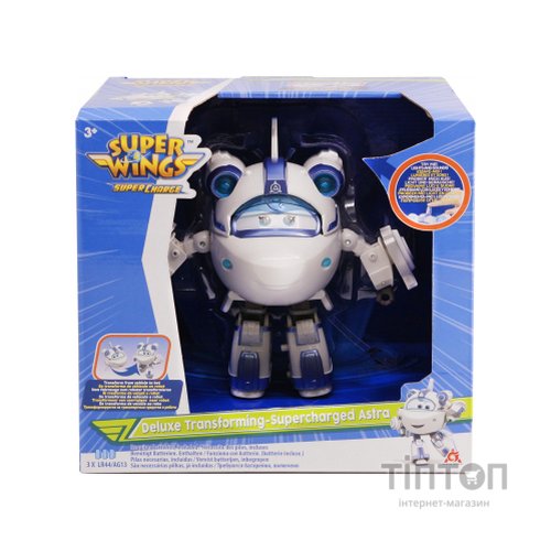 Трансформер Super Wings Supercharge Lights&Sounds Astra, Астра, світло, звук (EU740433)