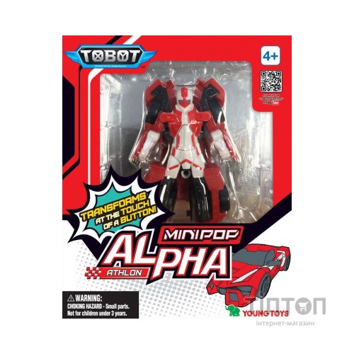 Трансформер Tobot Атлон міні Тобот Альфа (301062)
