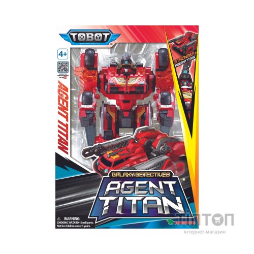 Трансформер Tobot Детективи Галактики Агент Титан (301108)