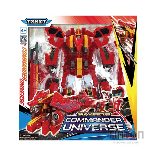 Трансформер Tobot Детективи Галактики Командер Юніверс (301093)