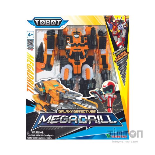 Трансформер Tobot Детективи Галактики Мега Дриль (301104)