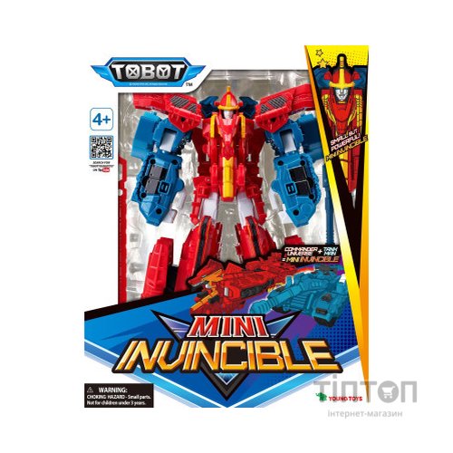 Трансформер Tobot Детективи Галактики міні Інвінсебл (301100)