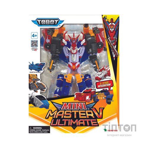 Трансформер Tobot Детективи Галактики міні Мастер В Ультімейт (301102)