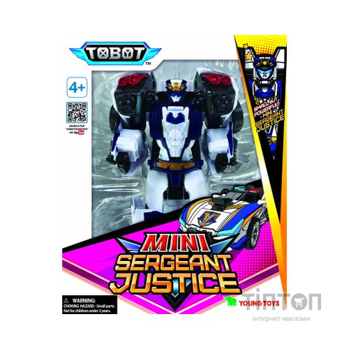 Трансформер Tobot Детективи Галактики міні Сержант Джастіс (301099)