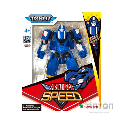 Трансформер Tobot Детективи Галактики міні Спіді (301096)