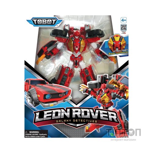 Трансформер Tobot Детективи Галактики С2 Леон Ровер (301109)