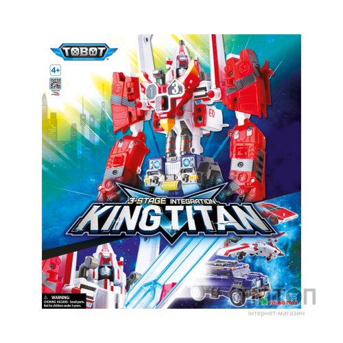 Трансформер Tobot Детективи Галактики С3 Кінг Титан (301135)