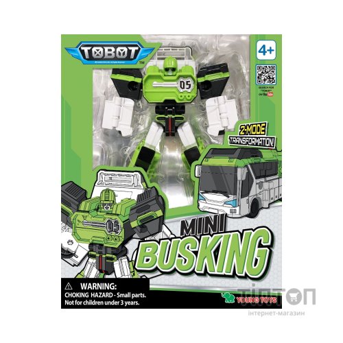 Трансформер Tobot Детективи Галактики С3 міні Бас Кінг (301143)