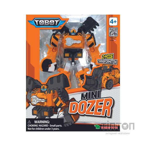 Трансформер Tobot Детективи Галактики С3 міні Дозер (301146)