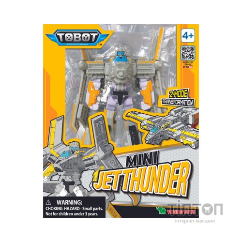 Трансформер Tobot Детективи Галактики С3 міні Джет Тандер (301141)