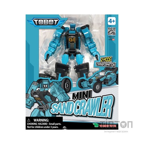 Трансформер Tobot Детективи Галактики С3 міні Сенд Карулер (301142)