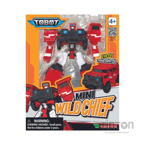 Трансформер Tobot Детективи Галактики С3 міні Вайлд Чіф (301140)