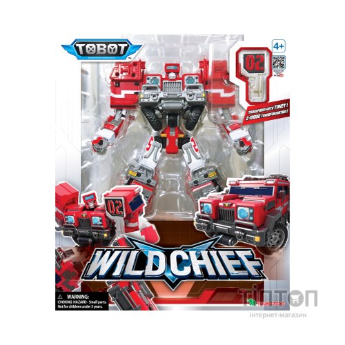 Трансформер Tobot Детективи Галактики С3 Вайлд Чіф (301131)